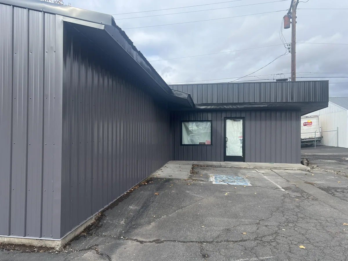 Commercial siding after project