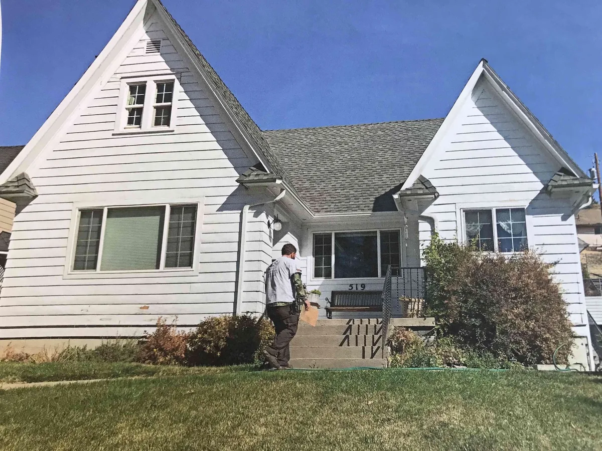 Exterior painting before project
