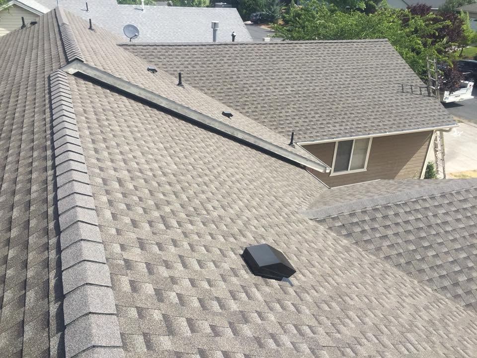 New roof installation in Klamath Falls