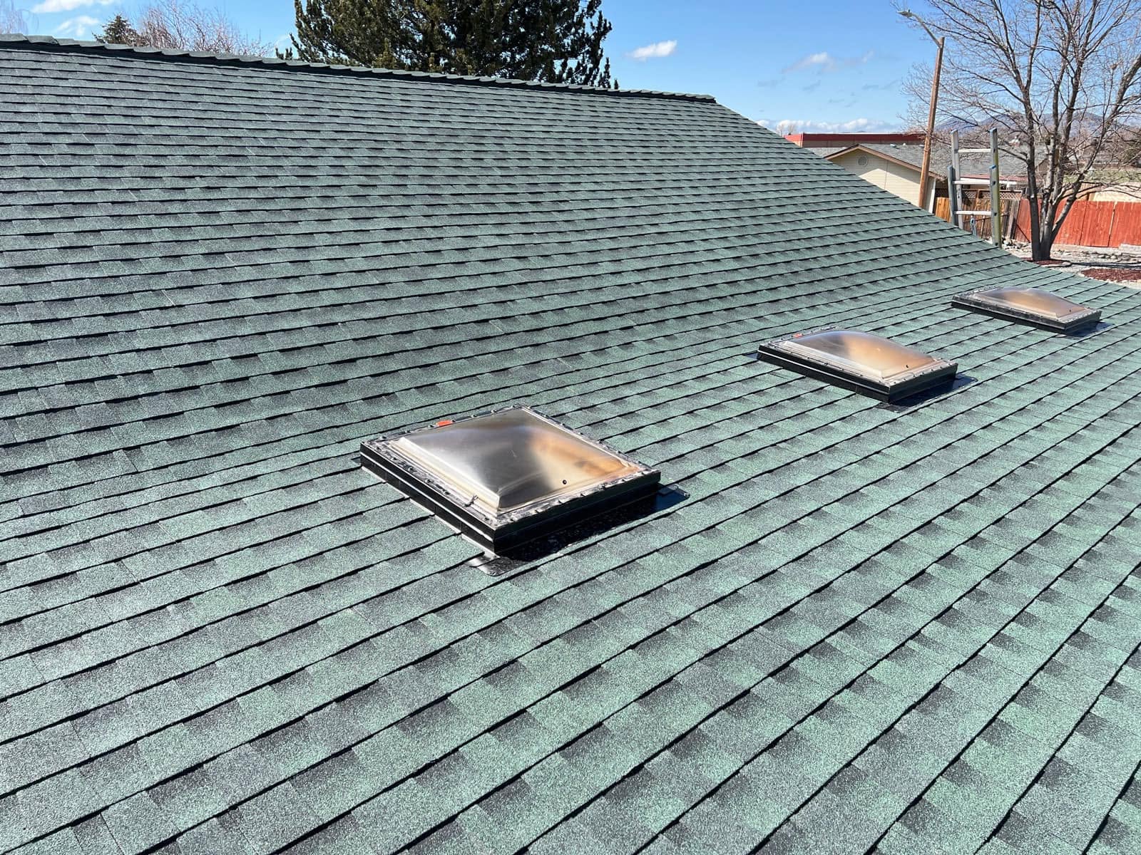 Skylight installation in Klamath Falls