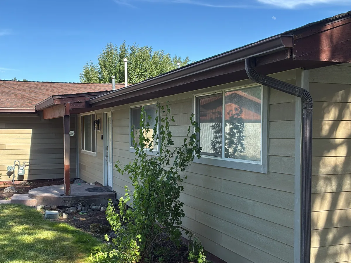 After new siding installation and trim updates on a Klamath Falls home