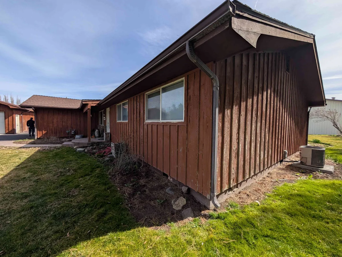 Before siding installation on a Klamath Falls home exterior